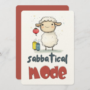 Invitación ¡¡Eid Mubarak!! Oveja en Sabbatical   Completament