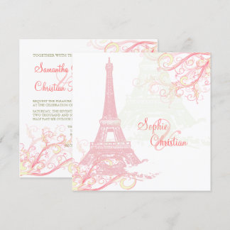 Invitación EIFFEL DE PINK LA TOUR DE PixDezines + PISCINAS