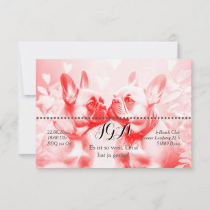 Invitación Einladungen Leine