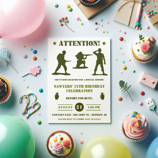 Invitación Ejército Verde, Ejército, Ejército, Partido de Cum