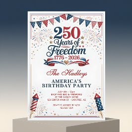 Invitación El 250.º Aniversario de América