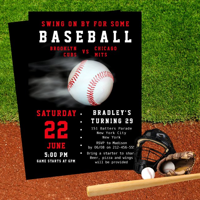 Invitación El 29° Día del Fiesta Deportivo de Béisbol (Subido por el creador)