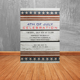 Invitación El 4 de julio, Día de la Independencia de la Mader