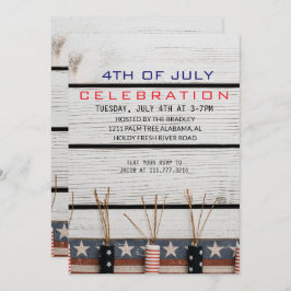 Invitación El 4 de julio, Día de la Independencia de la Mader