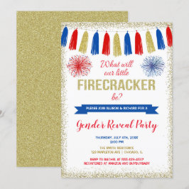 Invitación El 4 de julio, el violador de la revelación de gén