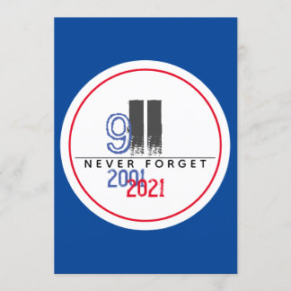 Invitación El 911Patriótico World Trade Center