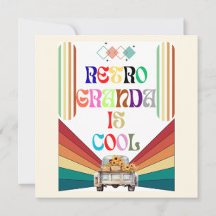 Invitación El abuelo retro es Guay