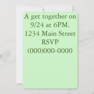 Invitación El afiche