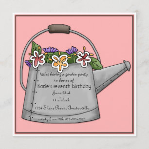 Invitación El agua puede ser invitada