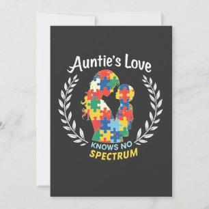 Invitación El amor de la tía no tiene espectro Conciencia del