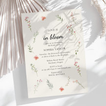 El amor en la flor silvestre florecimiento de novi