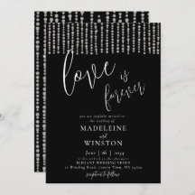 El amor es para siempre un Purpurina Boda de parkl