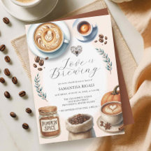 El amor es preparar café con especias de la ducha 