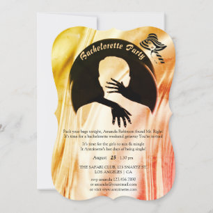 Invitación El amor es todo lo que hay de la vibrante fiesta d