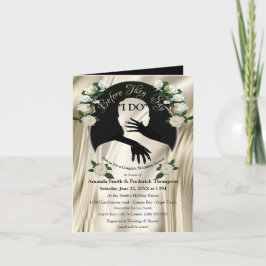 Invitación El amor es todo lo que hay en la ducha de bodas