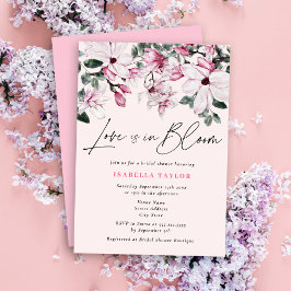 Invitación El Amor Está En Bloom Spring Floral Bridal Shower