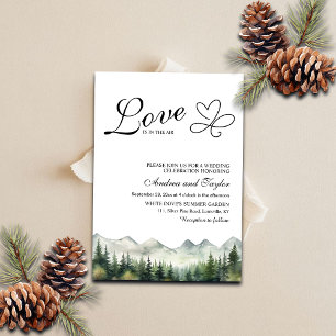 Invitación El amor está en el aire Boda Casual