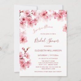 Invitación El Amor Está en Flor | Té de Novia de Flor de Cere