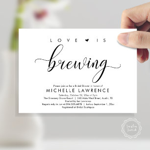 Invitación El amor está hirviendo Fiesta de cerveza para duch