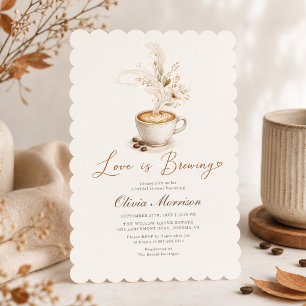 Invitación El amor está preparándose para la ducha nupcial de