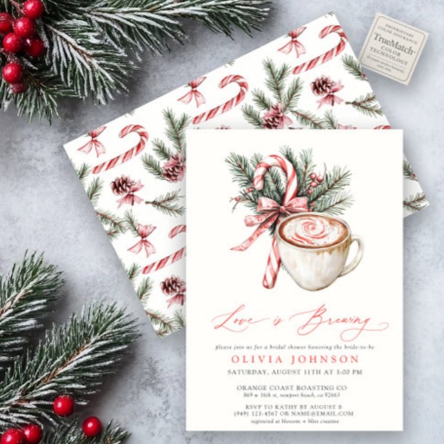 Invitación El amor invernal está generando ducha de novias de (Subido por el creador)