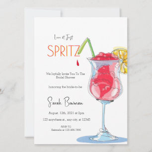 Invitación El amor minimalista elegante en la primera ducha d