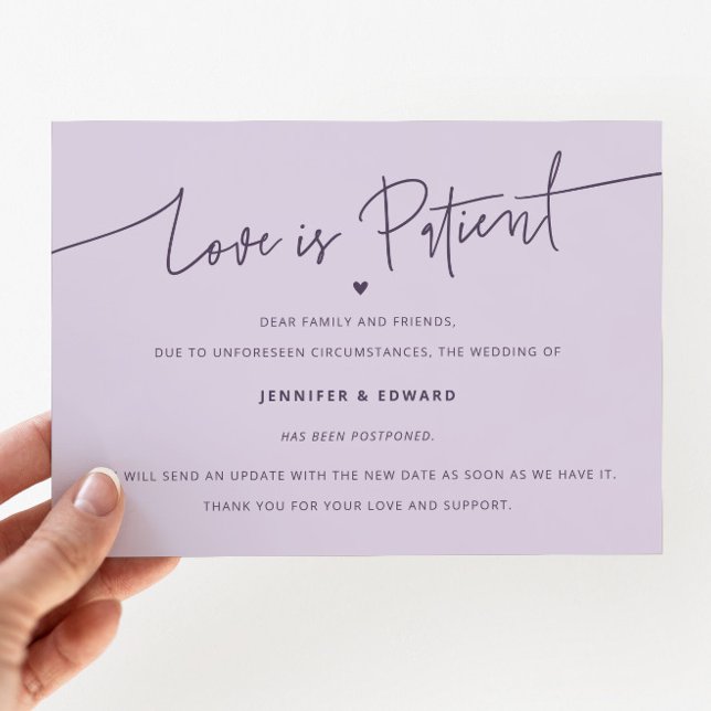 Invitación El Amor Mínimo Es El Boda Del Paciente Actualizaci (Subido por el creador)