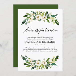 Invitación El amor por la vegetación es la postergación del p