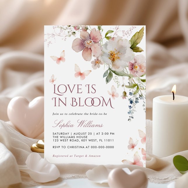 Invitación El amor por las flores silvestres rusas está en la (Subido por el creador)