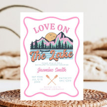 El amor retro en la fiesta de soltera del lago