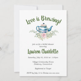 Invitación El amor se está fraguando | Bridal Baby Shower | F