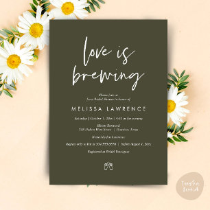 Invitación El amor se está fraguando, Fiesta de cerveza Brida