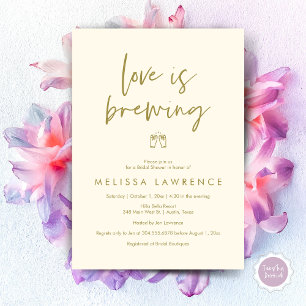 Invitación El amor se está fraguando, Fiesta de cerveza de la