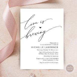 Invitación El amor se está fraguando, la celebración de la Fi
