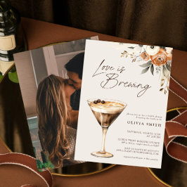 Invitación El amor se está produciendo foto Espresso Martini 