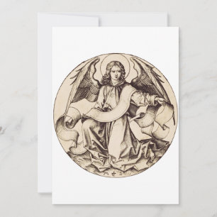 Invitación El Ángel de San Mateo - Símbolo del Arte Fino