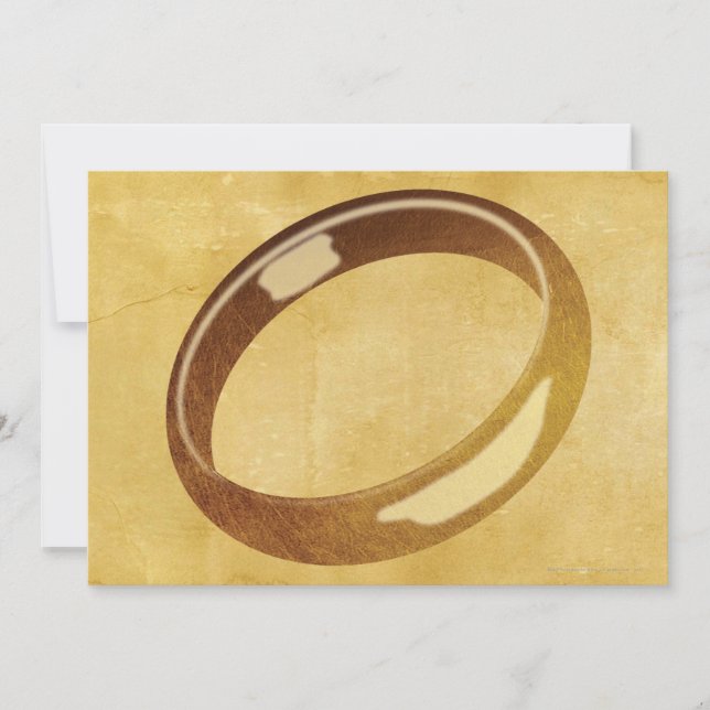 Invitación El anillo (Anverso)