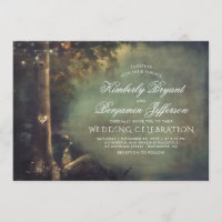 El árbol de amor Mason Jar ilumina a un Boda rústi