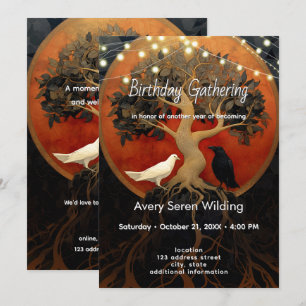 Invitación El Árbol Entre Mundos   Árbol de la Vida R&B