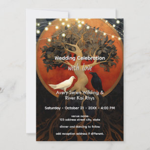 Invitación El Árbol Entre Mundos   Árbol de la Vida R&B