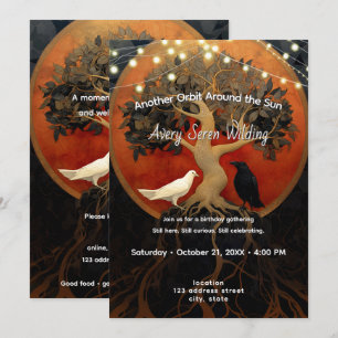 Invitación El Árbol Entre Mundos   Tree of Life R&B