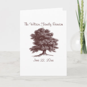 Invitación El árbol familiar