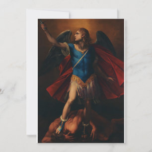 Invitación El Arcángel Miguel por Cavaliere d'Arpino