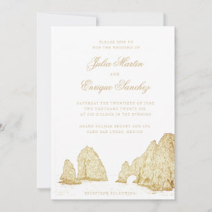 Invitación El Arco Cabo San Lucas Arco de Boda