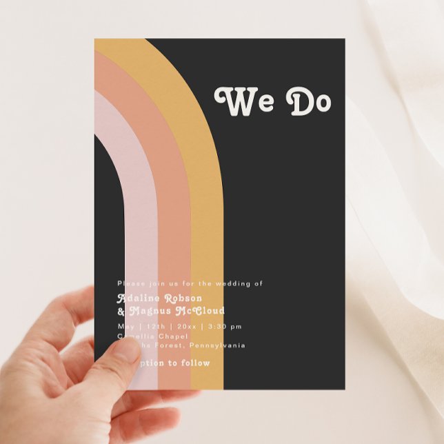 Invitación El arco iris oscuro de los años 70, lo hacemos Bod (Subido por el creador)