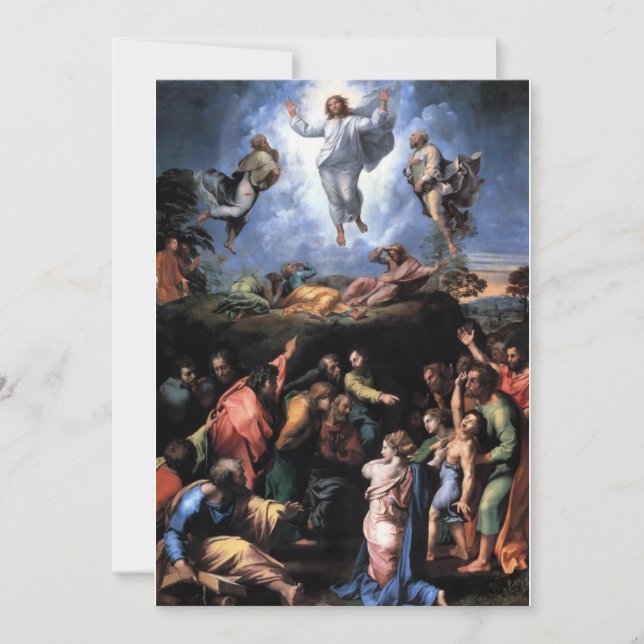 Invitación El arte de la transfiguración (Anverso)