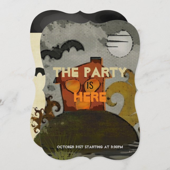 Invitación El Arte Popular Caprichoso de The Spookz (Anverso / Reverso)