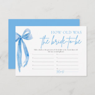 Invitación El Azul Polvoriento Se Aprecia De La Edad De La No