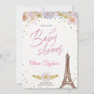 Invitación El Baby Shower real en el Castillo de los Sueños