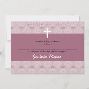 Invitación EL BAPTISMO ESTILO INVITA : bonito 9aL